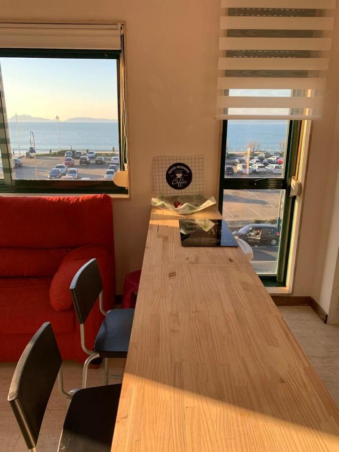 Apartamentos En Playa De Samil Primera Linea De Playa Pe Na Areia Βίγκο Δωμάτιο φωτογραφία